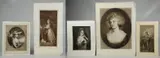 Untitled by Samuel Arlent Edwards, mezzotint portraits on paper, sold Jan 2019