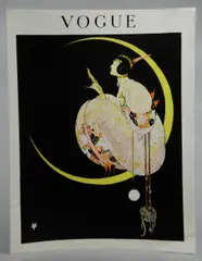 Untitled by George Wolfe Plank, lithograph completed by hand in watercolor, sold Jan 2019