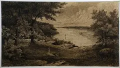 Drew by John T. Bentley, etching, offered Jan 2019