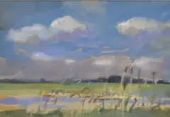 Untitled by Fiona Clucas, Mixed media on paper, sold Jun 2026