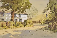 Common Farm Windermere by R Martin Tomlinson, Watercolour, sold Jun 2026