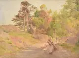 Untitled by Cuthbert Rigby, watercolour, sold Jun 2026
