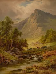 Untitled by Henry Deacon Hiller, Oil on canvas, sold May 2026