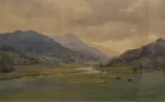 Windings of the Brathay by Mary B. Bigland, Watercolour, sold May 2026