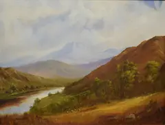The Torridons by Jack R. Mould, Oil on canvas, sold May 2026