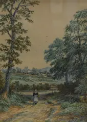 Untitled by Albert Dunington, Watercolour, sold May 2026