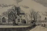 Priest Lane Cartmel by Norman Barker, Ink, sold May 2026