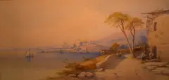 Untitled by E. St. John, watercolour, sold Apr 2026