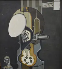 Untitled by David Carr, Oil on canvas, sold Mar 2026