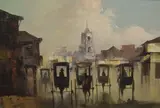 Untitled by Cesar Buenaventura Y Espinosa, Oil on canvas, sold Mar 2026