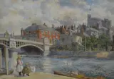 Untitled by George W. Moore Henton, Watercolour, sold Mar 2026