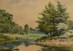 Untitled by Geoffrey H. Pooley, Watercolour, sold Mar 2026