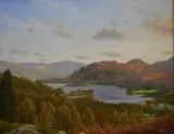 Rydal Water from White Moss by Peter McKay, Oil on canvas, sold Mar 2026