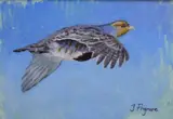 Untitled by Justin Prigmore, Oil on board, sold Mar 2026