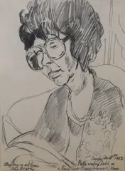 Untitled by John Bratby, pencil, sold Mar 2026