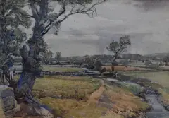 Egremont, near Birkenhead by Lamorna Birch, Watercolour, sold Mar 2026