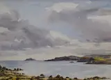Seascape, Galloway by Isabel McNair Anderson, Watercolour, sold Mar 2026