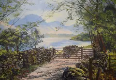 Untitled by Arthur Terry Blamires, Oil on board, sold Feb 2026