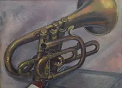 Untitled by Stanley Herbert Gill, Oil on board, sold Feb 2026