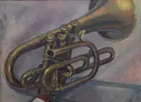 Untitled by Stanley Herbert Gill, Oil on board, sold Feb 2026
