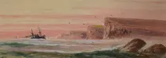 Untitled by Abraham Hulk Junior, watercolor, sold Feb 2026