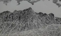 Pikes Crag by Alfred Wainwright, ink, sold Feb 2026