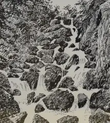 Untitled by Alfred Wainwright, ink, sold Feb 2026