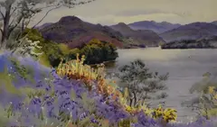 Untitled by Edward George Hobley, watercolor, sold Feb 2026