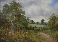 Untitled by E Cote, Oil on board, sold Jan 2026