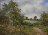 Untitled by E Cote, Oil on board, sold Jan 2026