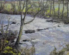 Untitled by Jennifer Wheten, Acrylic, sold Jan 2026