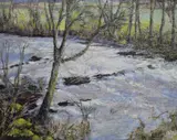 Untitled by Jennifer Wheten, Acrylic, sold Jan 2026