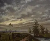 Untitled by G Bouwer, oil on canvas, sold Jan 2026