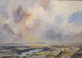 On Ullock Pike by Michael Goymour, Watercolour, sold Jan 2026