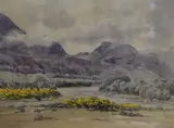 Untitled by L. Clark, watercolour, sold Jan 2026