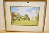 Sadgill Longsleddale' an attractive pastoral scene of the lesser known Lake District valley by Erie Hancock, Pastel, sold Jan 2026