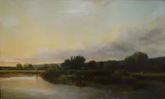 Untitled by George Vicat Cole, 1876, oil on canvas, sold Dec 2025