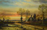 Untitled by H Bruingart, oil on canvas, sold Dec 2025