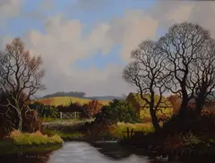 Untitled by Vincent Selby, oil on canvas, sold Dec 2025