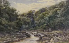 Untitled by Robert Rampling, watercolour, sold Dec 2025