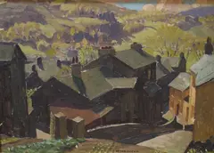Untitled by William Heaton Cooper, Oil on canvas, sold Dec 2025