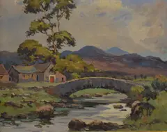Untitled by James Brindle, oil on canvas, sold Dec 2025