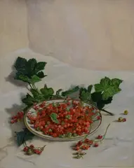 Untitled by Stephen J. Darbishire, oil on board, sold Dec 2025