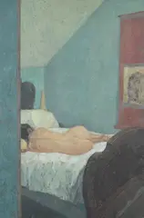 Bedroom composition by Saied Dai, 2006, Oil on canvas, sold Mar 2026