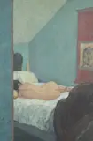 Bedroom composition by Saied Dai, 2006, Oil on canvas, sold Mar 2026