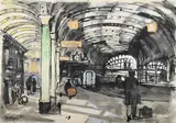 Untitled by Julian Trevelyan, Ink and watercolour heightened with white, sold Mar 2026