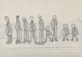 Untitled by L. S. Lowry, Pencil, sold Mar 2026