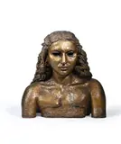 Israfel (sunita) by Jacob Epstein, Bronze with gold patina, sold Mar 2026
