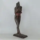 Figure with a skein ii by Michael Ayrton, 1972, Bronze and string, sold Mar 2026
