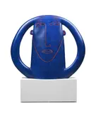 Worried man by Jon Buck, 2008, Bronze, sold Mar 2026